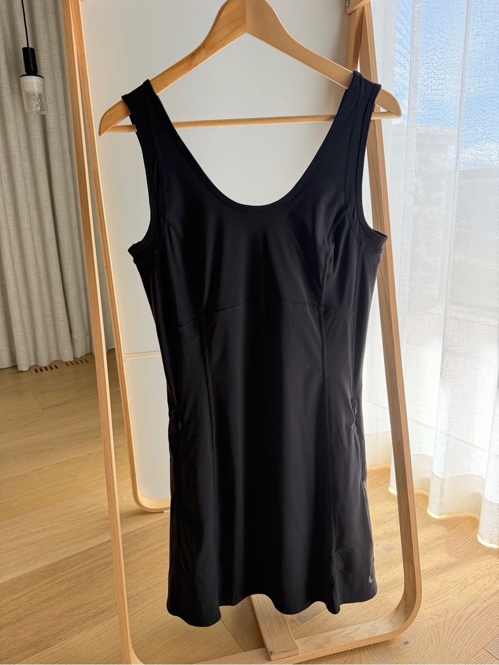 Lole Tennis Dress, black, size small